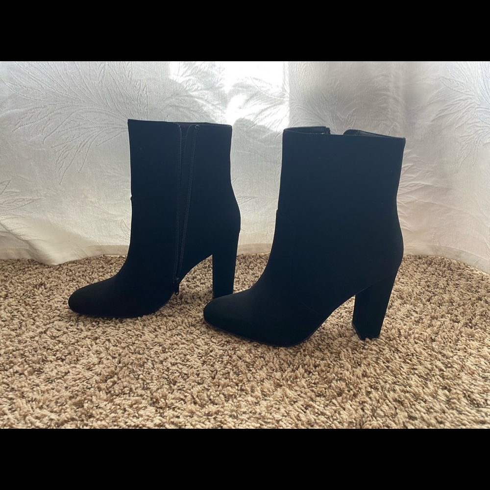 Windsor black booties